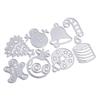 Christmas Metal Cutting Die Exquisite Patterns Die Cuts Embossing Stencil top sale