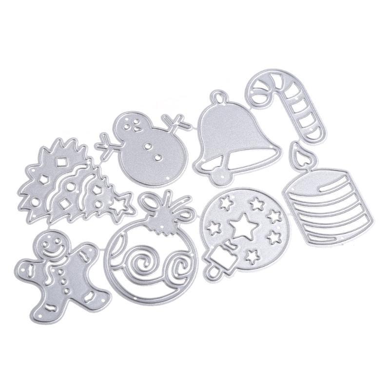 Christmas Metal Cutting Die Exquisite Patterns Die Cuts Embossing Stencil top sale