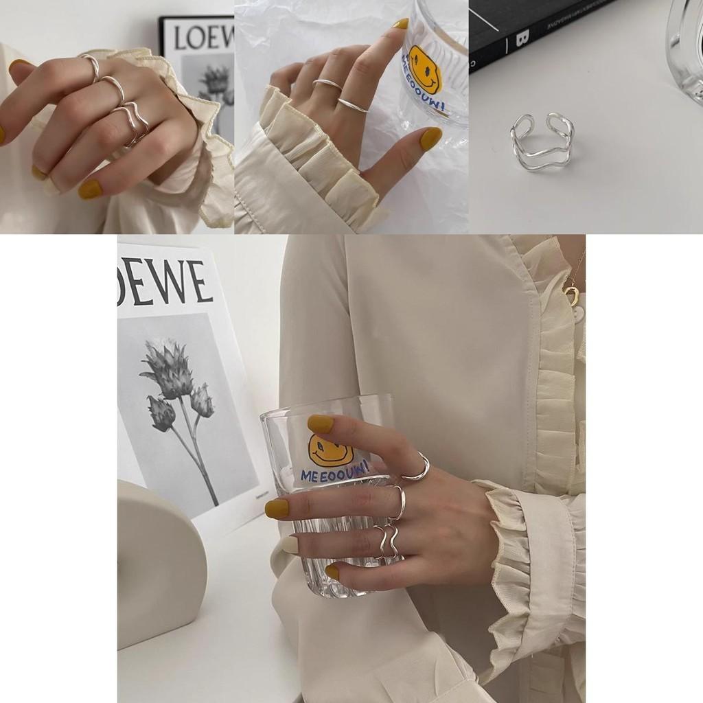 Minimalist Copper Geometric Ring For Women Stylish Adjustable Open Ring Design