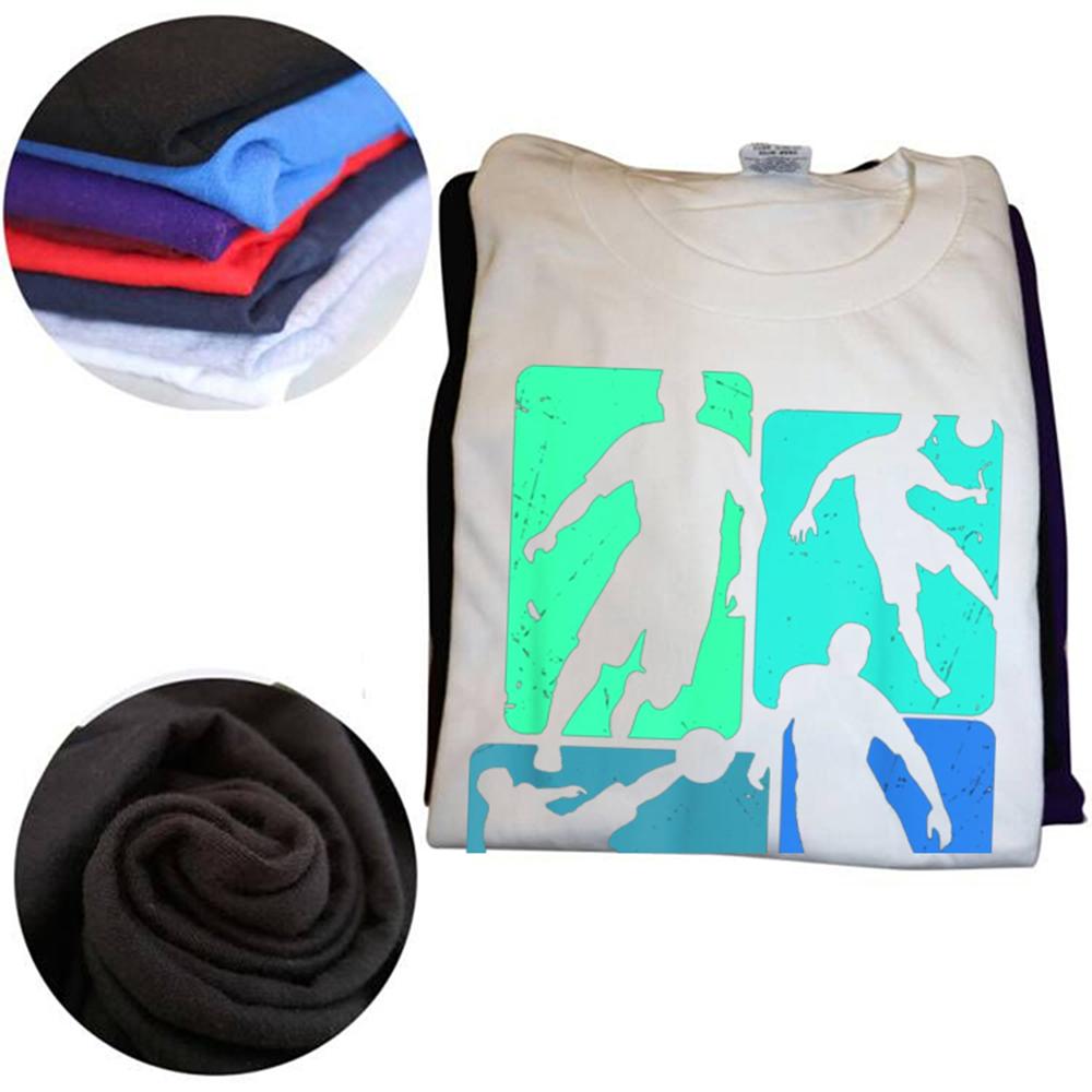 Funny Soccer Player Retro Boys Graphic T-shirts Tshirt Men Women's Fashion Casual Oversized 100% Cotton Sports T Shirt