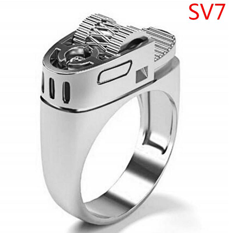 

Creative Personalized Ring For Men S Punk Rock Motorcycle Accessories 7 срібний