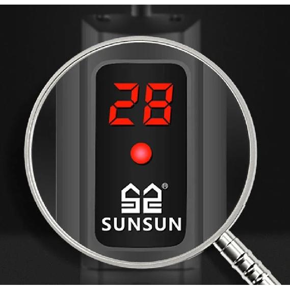 SUNSUN Aquarium Submersible Heater Fish Tank Water Heating Rod Constant Aquarium Thermostat Temperature Control 220-240V 50-500w