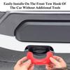 Silicone Tow Hook Protectors Silicone Tow Hook Guards Shielding Preventing rusts & Scratches Vehicle Exterior Protection