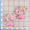 Faceted Glitter Kiki Cat Resin Accessories: DIY Hair Clips, Headwear Ornaments, Phone Case Decorations, Stickers
