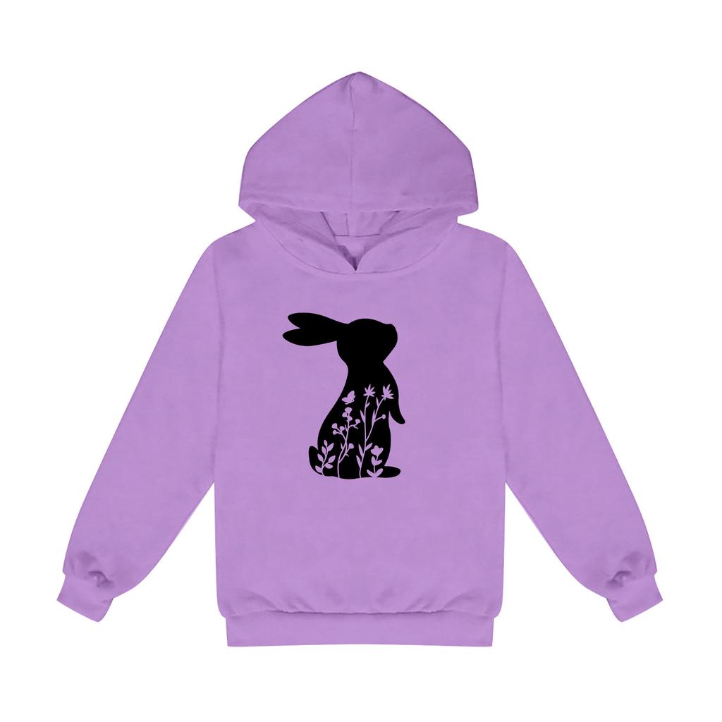 Außenhandels-Explosion Osterhase-Druck Kinderkleidung lässiger Pullover Frühling und Herbst neue Kapuzenoberteile für Damen und Herren