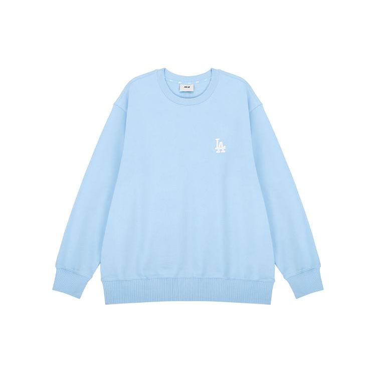 New MLB Sweatshirts Unisex Light Blue 3AMTB0421-07BLL