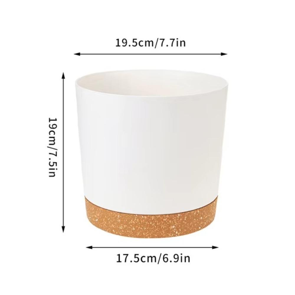 Trennungsdesign Bonsai Topfblumentopf Kunststoff Pflanzenwachstum Anzuchttopf Heimdekoration