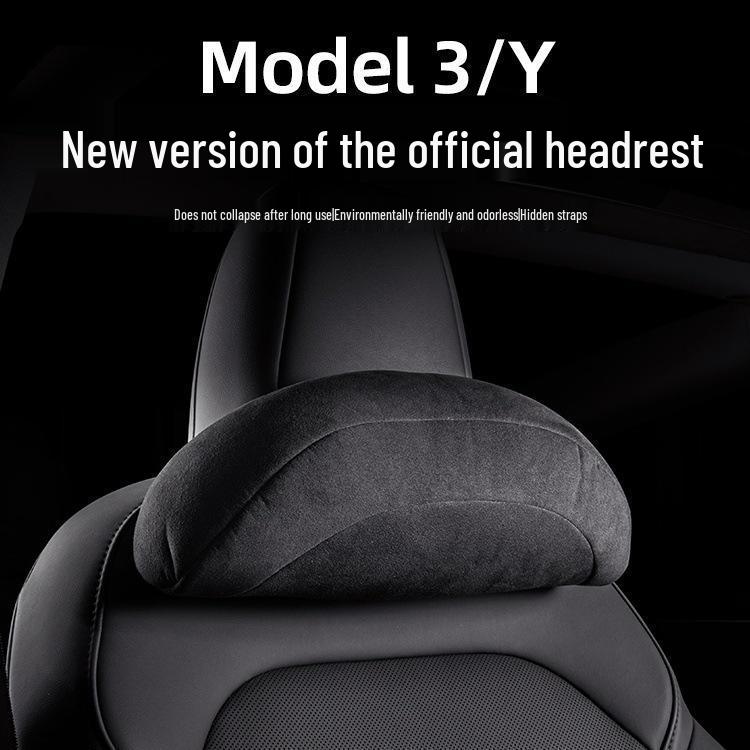 Tesla Model Y/3/S/X Driver's Seat Headrest & Lumbar Support Pillow