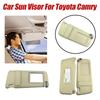 Car Sun Visor With Light Side Sunshade Sunvisor Block Shade Beige Left Right Driver  For 2007-2011 for Toyota Camry