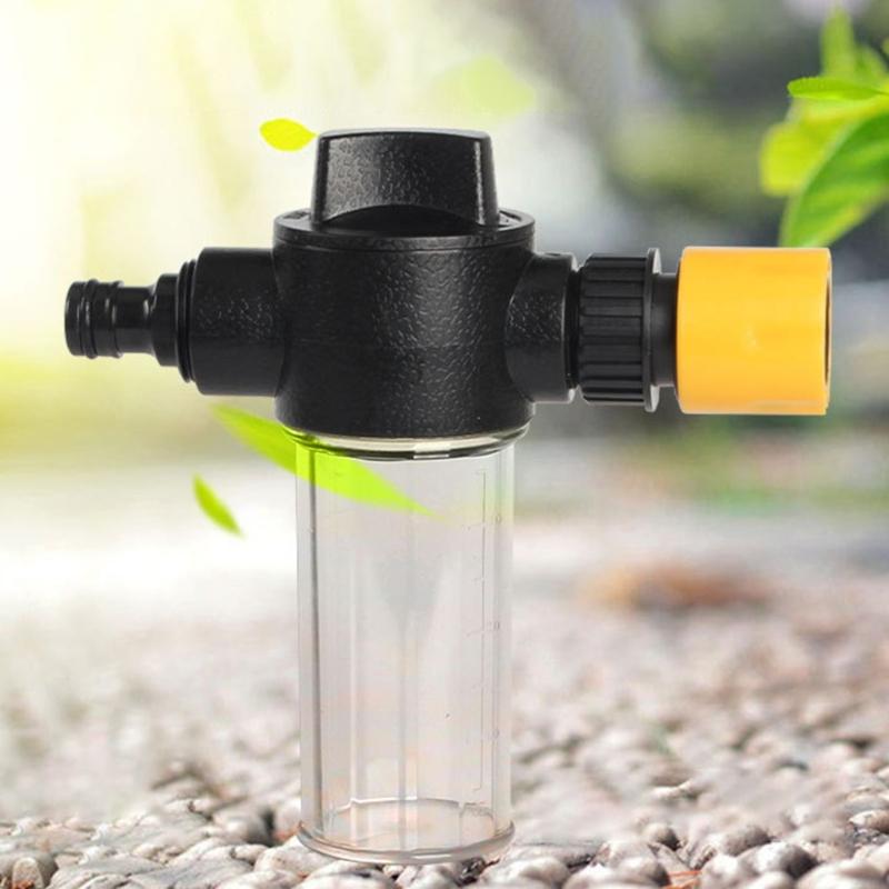 Wash Hoses Spray Nozzle Solution Dispenser Engine Flush Mixer with Liquid Flow for Remover Quick Connection