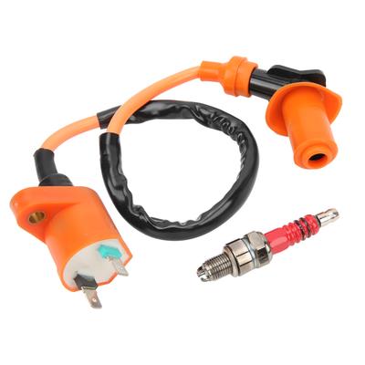 Rennzündspule Zündkerze M10 Gewinde J Typ Elektrode Ersatz für CRF50F 2004?2013