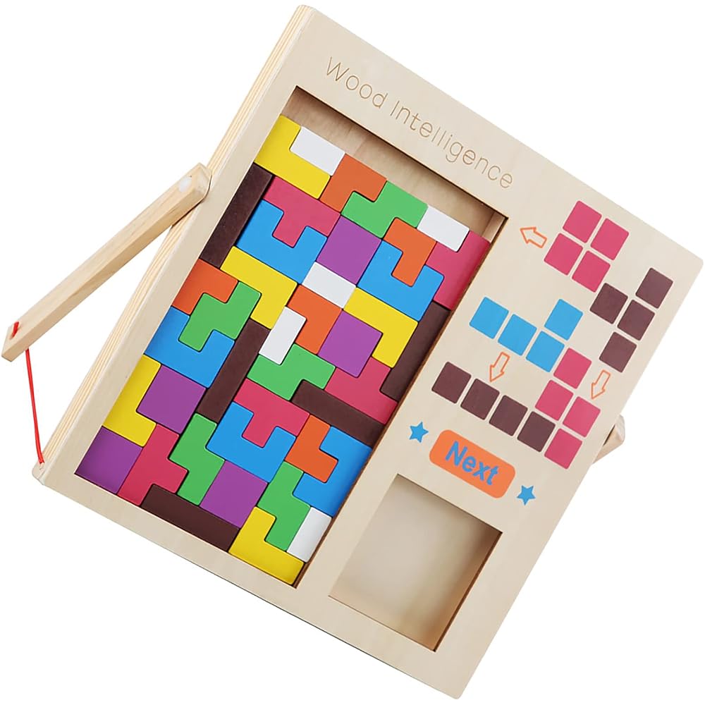 wooden tetris puzzle jigsaw puzzle wooden puzzle tetris puzzle mold block educational puzzle educ...