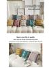 Bohemian Ethnic Flocking Linen Pillow Cover - Decorative Cushion for Sofa, Bedroom, or Bedside