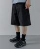 Beulaendideu Bermuda Denim Shorts [Washed Black]