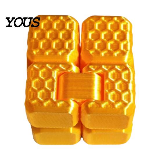 Student Party Favors 3D Printed Infinity Cube Fidget Toy, Articulated Folding Desk Toy for Adults, Sensory Toys Pocket-Sized Stress Relief Focus,