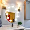 5V Led Makeup Mirror Light Bulb Hollywood Makeup Vanity Lights USB Wall Lamp 6/10pcs Dimmable Dressing Table Mirror Lamp
