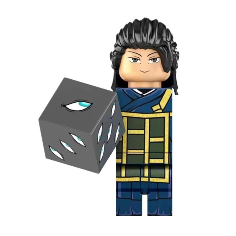 Jujutsu Kaisen Anime Cartoon Gojo Satoru Itadori Yuj Fushiguro Megumi Okkostu Yuta Building Blocks Mini Action Figures Kids Toy