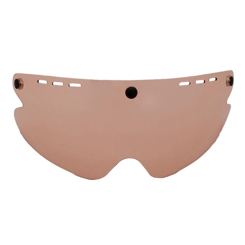 Magnetic Visors Lens For Motorcycle Helmets Featuring High Transparency Anti Fog Coating And Easy Installation PC Lens