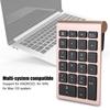 RF304 22-Key Numeric Keypad, USB 2.4G Wireless Mini Keyboard with Receiver, Scissor-Foot Keycap Design, Fast Rebound Speed, Low Latency, Ergonomic