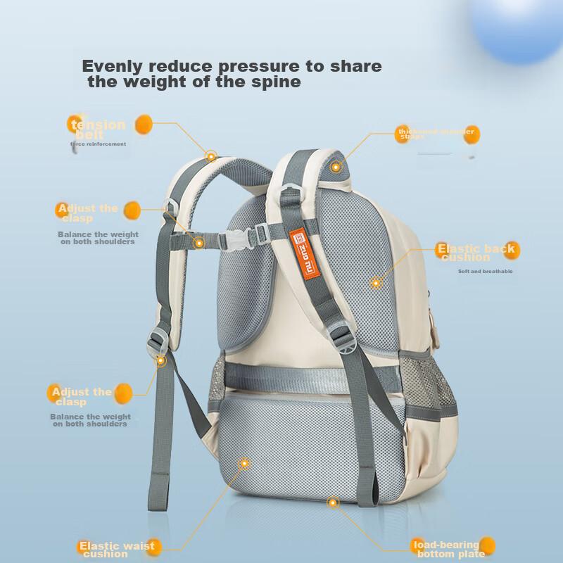 ZUONU Middle School Student Backpack Large Capacity Shoulder Bag for Boys And Girls High School Students