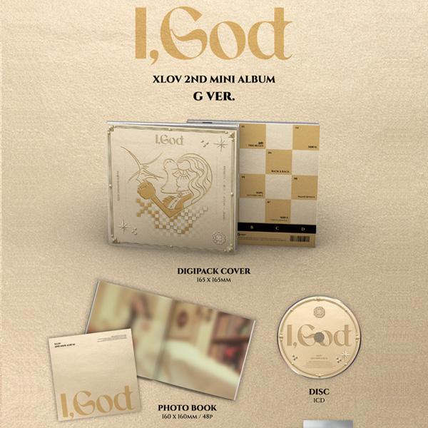 XLOV 2nd Mini Album [I,GOD]