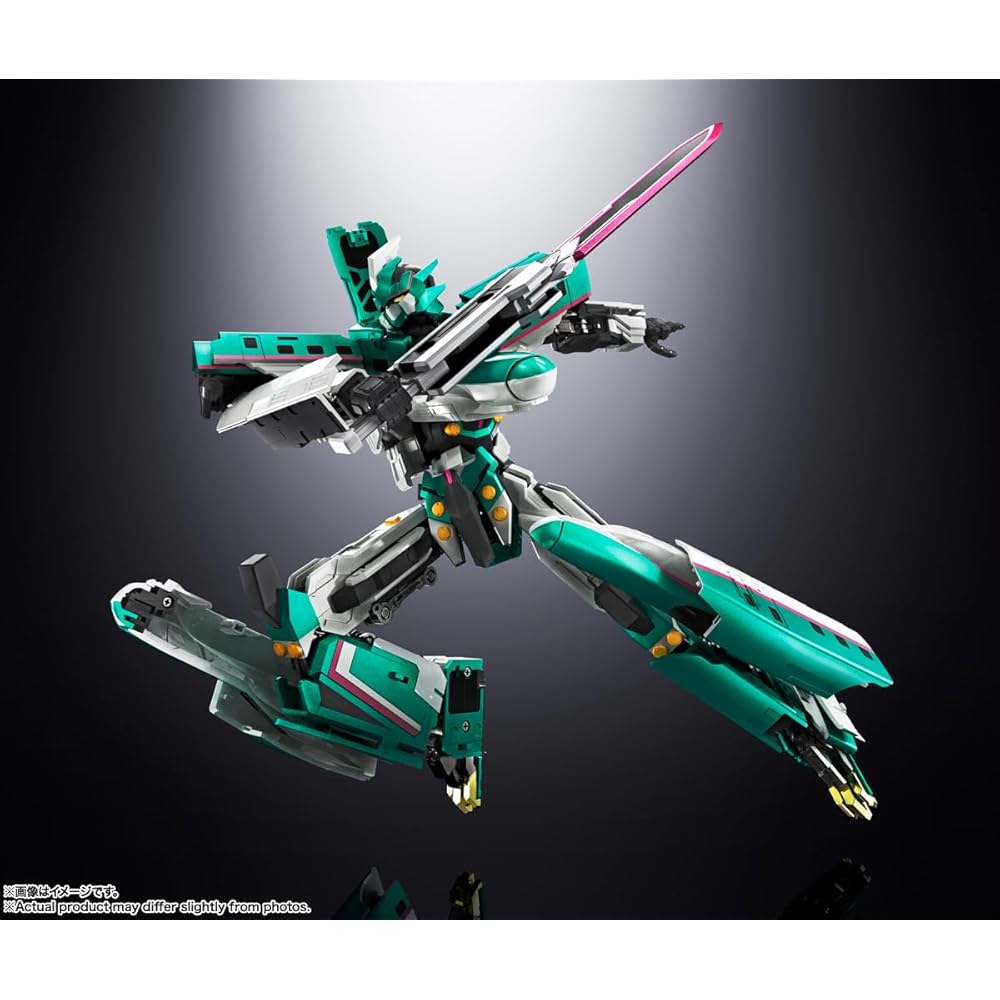 TAMASHII NATIONS Shinkalion E5 Hayabusa Transforming Robot Figure 260mm ABS Diecast Painted Action Figure