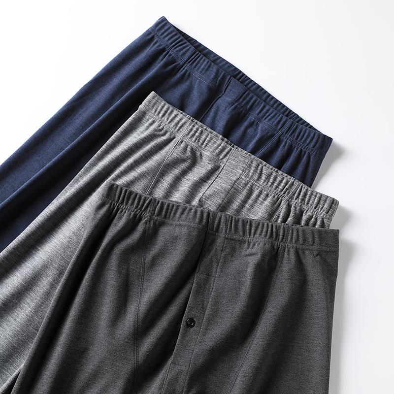 Large Autumn Trousers for Men, Plus-Size Women's Warm Leggings for Middle-Aged and Elderly