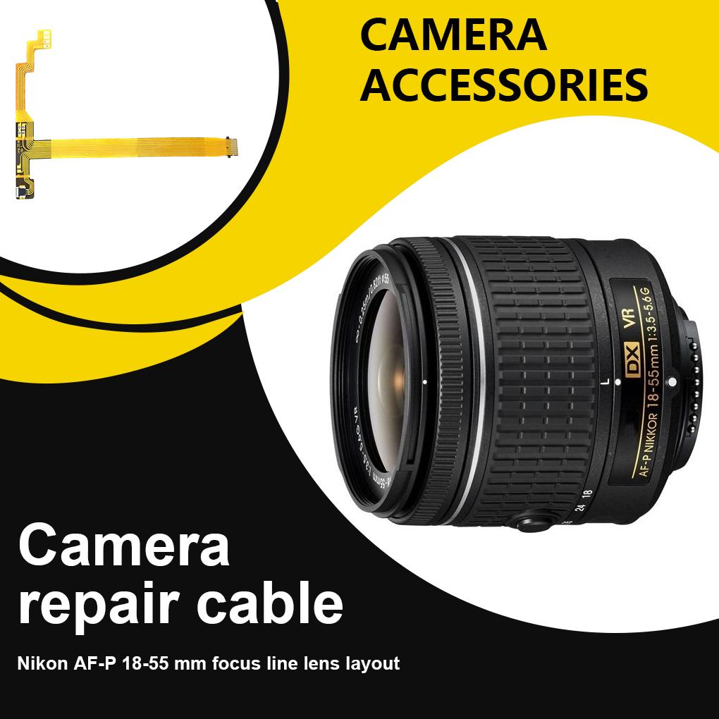 Digital Camera Lens Focus Flex Cable Reliable Easy Changing Professional Cameras Maintenance Connector Replacement for