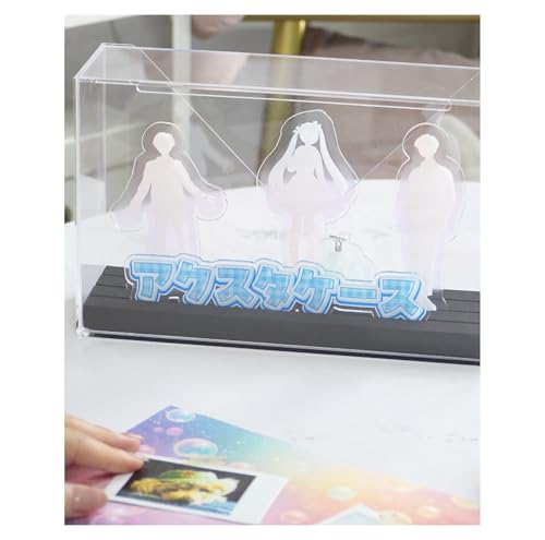 Nakabayashi Acrylic Stand Case, Fits 12cm Tall, Clear, CCA-101CR