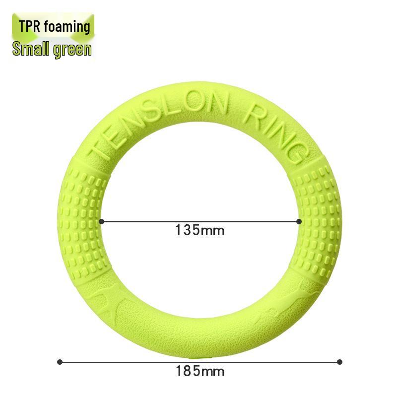 Meianju Bite-Resistant Floating TPR Frisbee Dog Training Toy