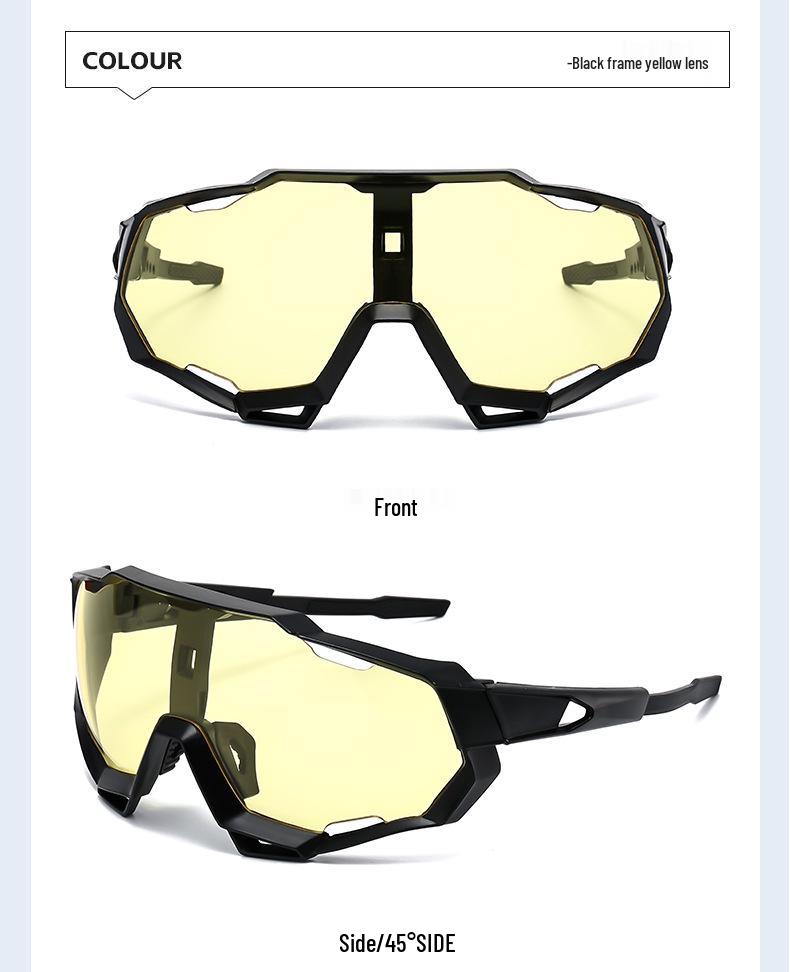 European Style UV Protection Colorful Cycling Sunglasses