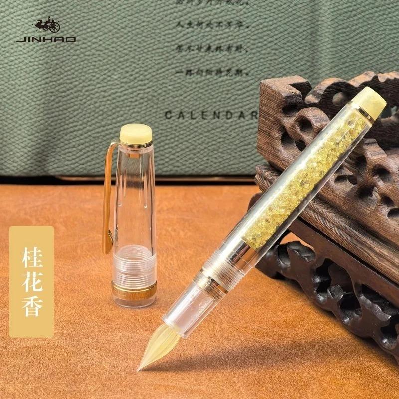 2026 Handcrafted Limited Edition JINHAO 82 Glass Dip Pen Finely Grounded Smooth Writing Office School Art Supplies Stationery