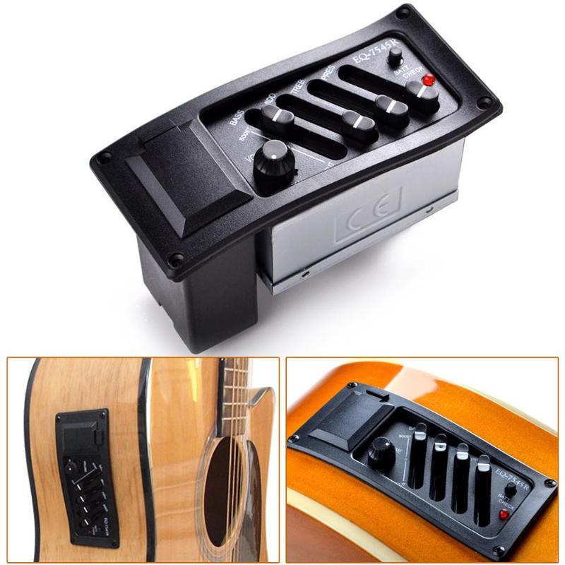Controllo volume 7545R Pickup per chitarra acustica Preamplificatore per chitarra Chitarra acustica Musicista professionista per chitarre classiche Appassionati di chitarra Chitarre folk