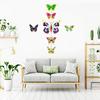 4 Pieces for Butterfly Wall Hanging Epoxy Molds Diy Keychain Wall Decoration for Butterfly Coaster for Key Pendant Silic