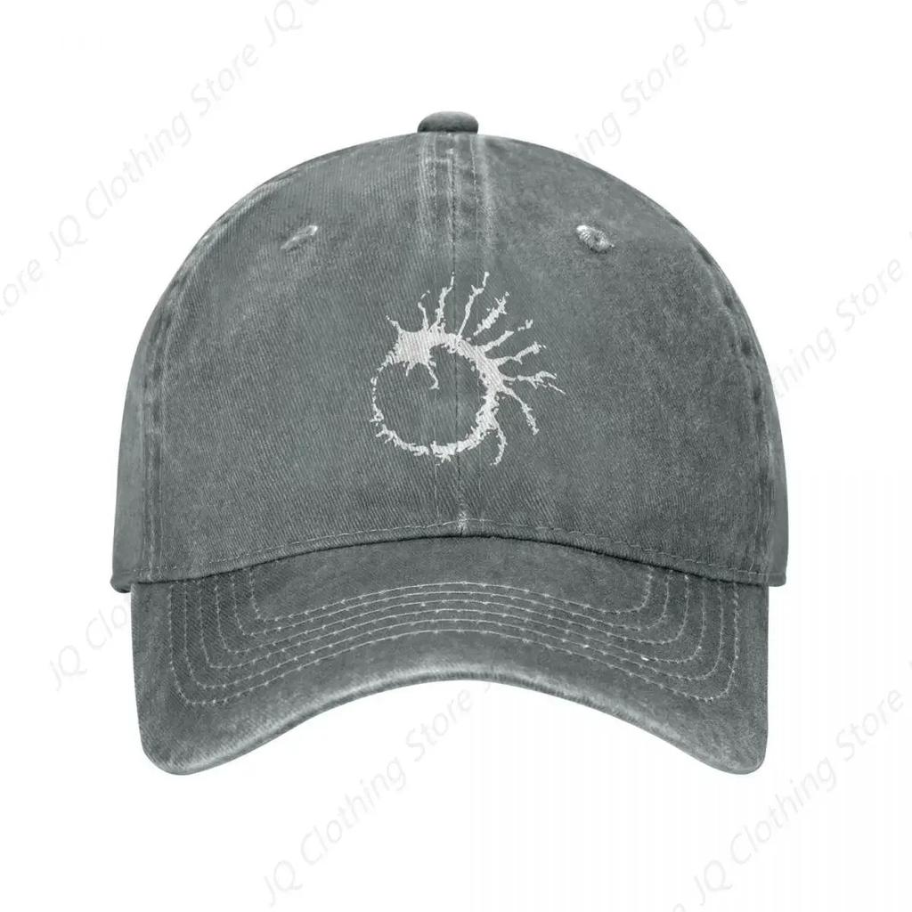 Servants Of Death Baseball Caps Vintage Distressed Denim Washed Eldened Ringed Sun Cap Unisex Style Adjustable Fit Caps Hat