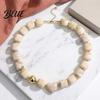 Stylish Neck Accessory Chunky Beaded Choker Bohemian Colorful Beads Necklace