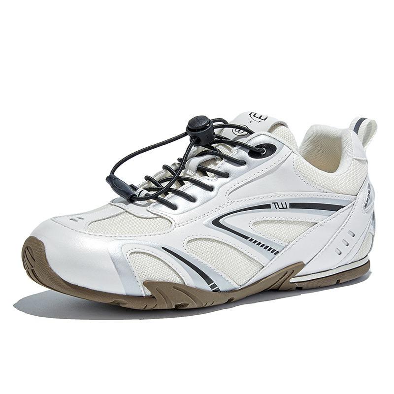 Wula Grass Pigskin Insoles Genuine Leather Women's Retro Running Sports Dad Shoes Casual Women's Shoes