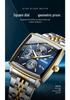 Men's Luxury Quartz Watch: Waterproof, Calendar, Luminous with Stainless Steel Band