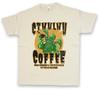CTHULHU COFFEE T SHIRT Wars Horror Arkham H. P. Miskatonic Dunwich