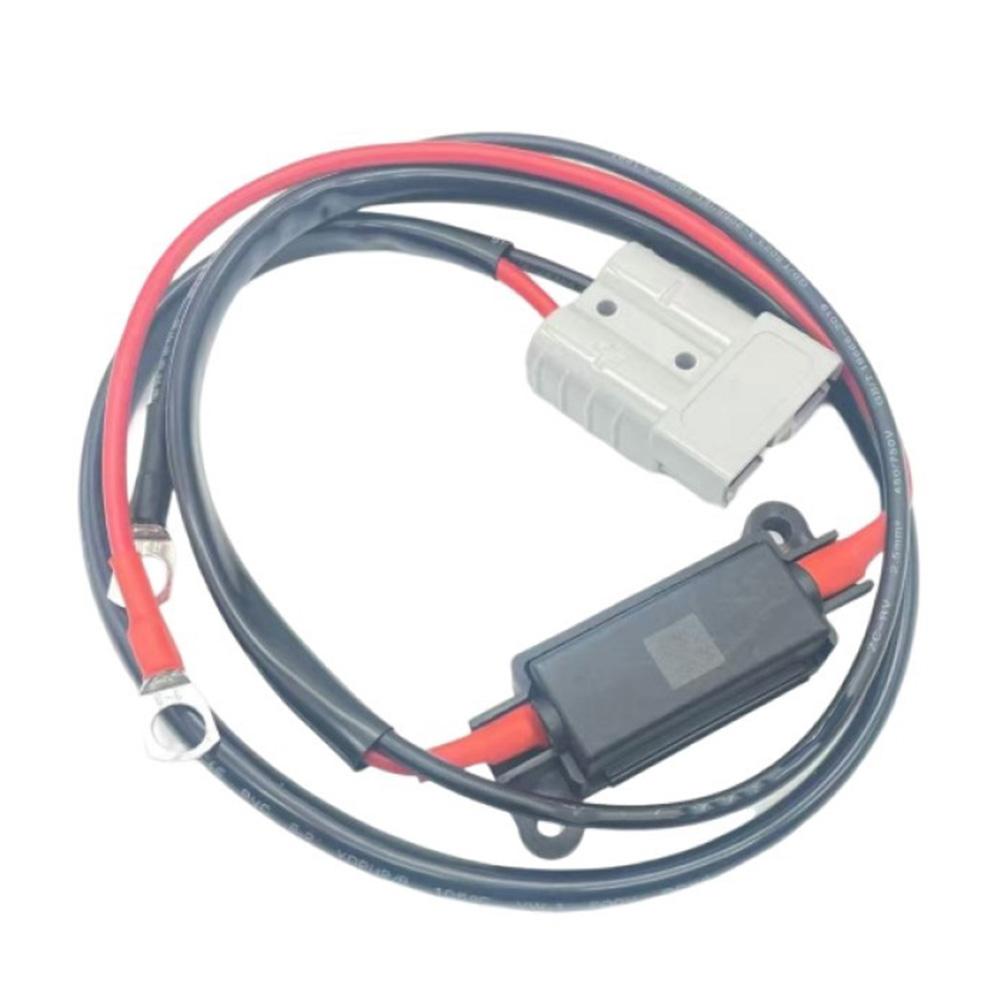 1pc 50A For-Anderson Connector Battery Quick Connect/Disconnect Connector Cable Kit With 40A Fuse High Conductivity Terminals