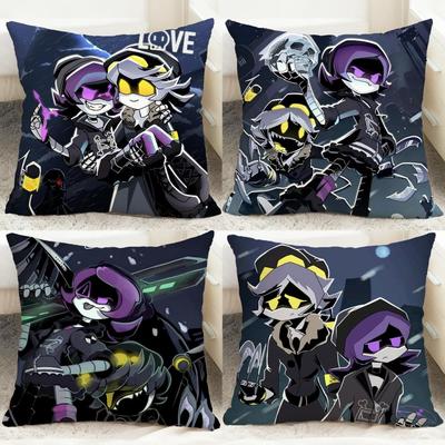 Anime M-Murder D-DroneS Cushion Cover Comfortable Reversible Pillow Cover Ideal for Car Sofa Bedroom & Beyond
