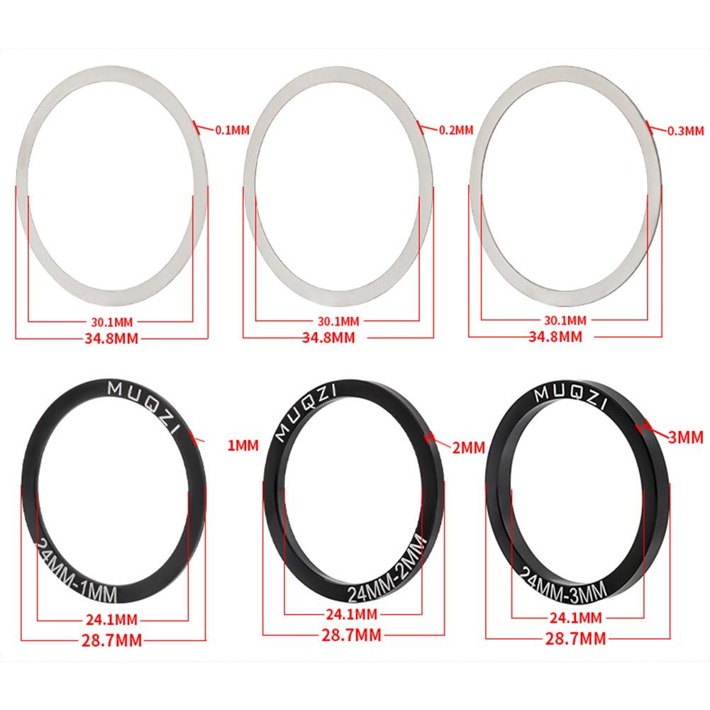 Crank Washer Bb86 91 92 Pf30 Bb30 24 29 30mm Bike Crank Adjust Spacer Cycling Accessories
