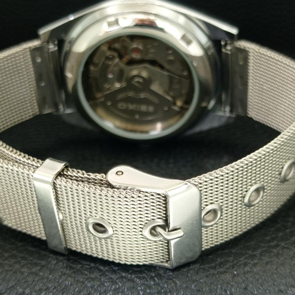 REFURBISHED SEIKO AUTOMATIC 6309A VINTAGE JAPAN MENS WHITE DIAL WATCH a443087-1