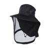 Anti-mosquito Hat, Outdoor Fishing Hat for Men, Face-covering Sun Protection Hat, Night Fishing Insect-proof and Bee-proof Hat, Wide Brim, 2-pack