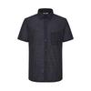 Daks 26th Ss Wool Blend Small Check Summer Short Sleeve Regular Fit dreSs Shirt
