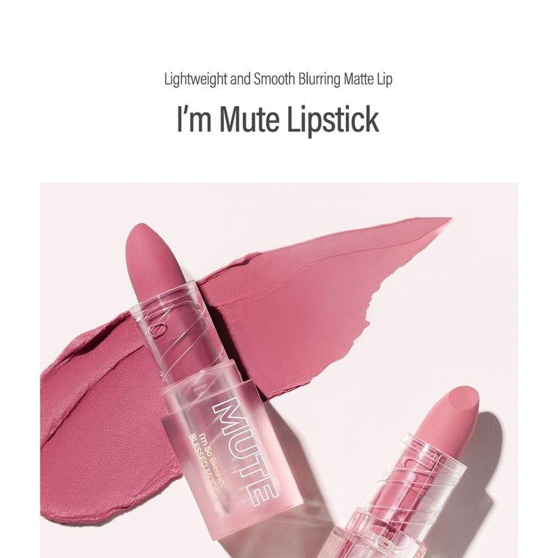 BLESSED MOON - I'm Mute Lipstick - 8 Colors