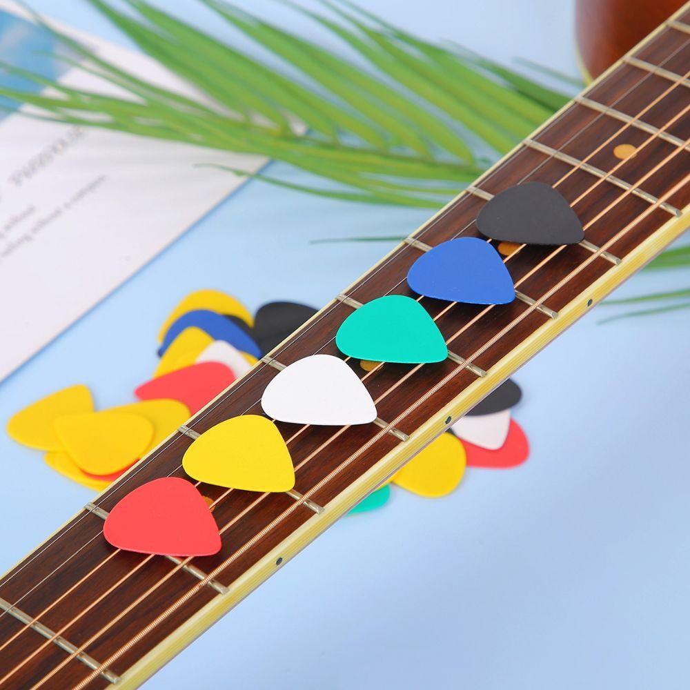 20Pcs ABS Plectrums Acoustic Guitar for Acoustic Guitar Folk Guitar Ukulele Accessories