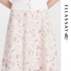 ELLASSAY Women's High-Waisted A-Line Midi Skirt