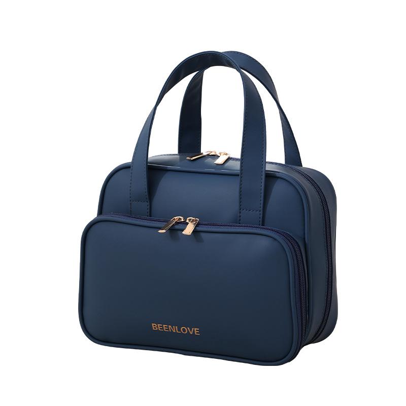 New Model, Portable Square Wash Bag, Travel Cosmetics Storage Bag, Waterproof, Makeup Bag, Large Capacity