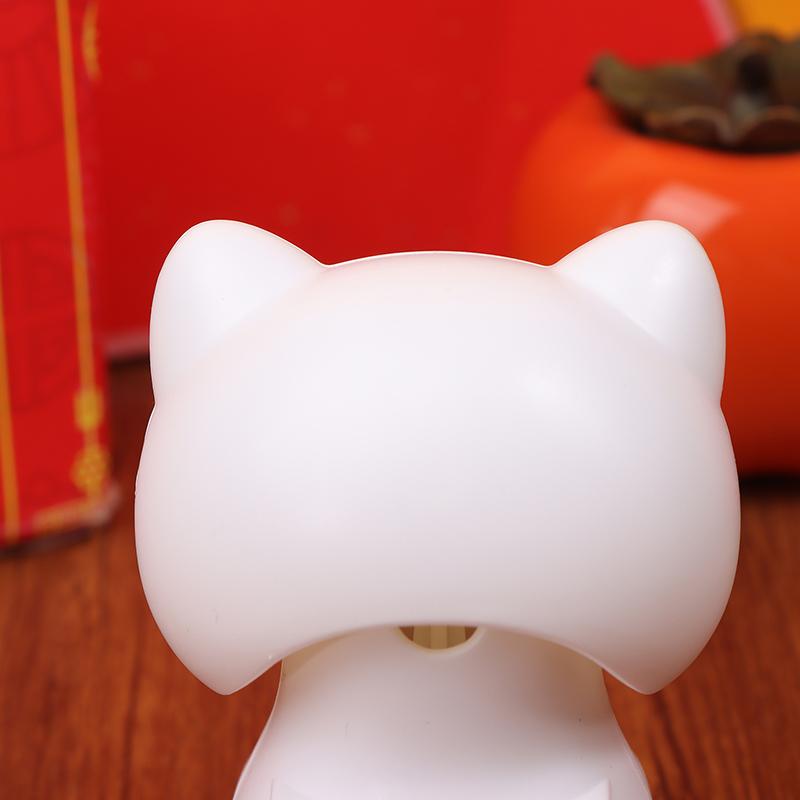 Cute Solar Power Waving Cat Waving Shaking Head Cat Home Decor Waving Cat Decor Car Ornament Doll Figurine Car Decorations